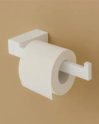 Immagine prodotto di Porta rotolo in alluminio bianco Sky
