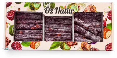 Produktbild von Öz Natur | Turkish Delight Finger Lokum mit Pistazien und Brombeere 250g