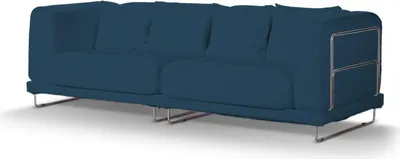Produktbild von Dekoria Bezug für Tylösand 3-Sitzer Sofa nicht ausklappbar, marinenblau , Bezug für Tylösand 3-Sitzer