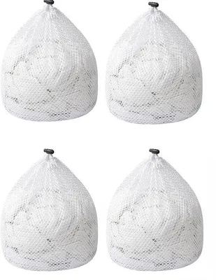 Immagine prodotto di Set di 4 salviette in tessuto riciclato 40 x 30 cm - Per vestiti, biancheria, reggiseni, calzini e intimo