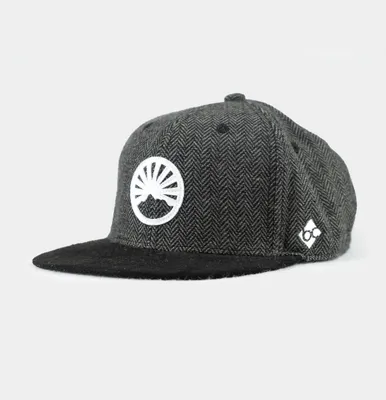Bavarian Caps Snapback "Gipfelstürmer Tweed" in grau