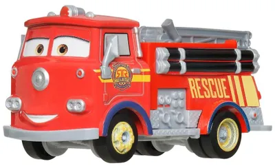 Produktbild von Disney Pixar Cars Disney and Pixar Cars Radiator Springs Race & Rescue Red, Auto, 3 Jahr(e), Metall, Rot