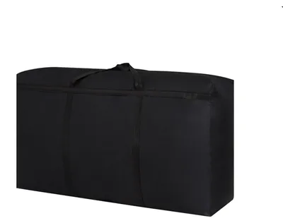 Productafbeelding van Grote verhuiszakken voor kleding - Set van 4 - Verhuizingstassen - Oxford-tassen - Waterdicht - Zwart - Verhuizing