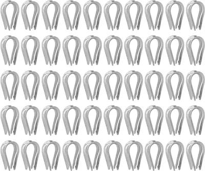 Productafbeelding van Draad Touw Vingerhoed - Kabel Rigging Gereedschap - Oogjes Vormen - Roestvrij Staal - 2mm - Zilverkleurig