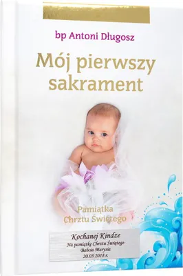 Obrázok produktu pre Ein Andenken an die Heilige Taufe für ein Mädchen "Mein erstes Abendmahl" mit Gravur