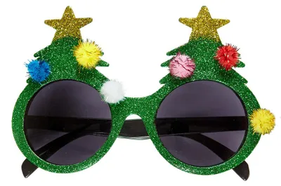 Produktbild von Weihnachtsbaum Brille als Weihnachts-Accessoire