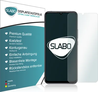 Produktbild von 4x Slabo Displayschutzfolie für Xiaomi Mi 10 Lite 5G KLAR "Crystal Clear" (verkleinerte Folien) Displayfolie Schutzfolie Folie