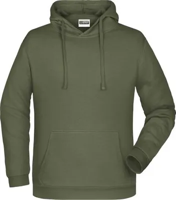 Produktbild von Promo Hoody Man Klassisches Kapuzensweat olive, Gr. M