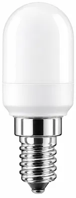 Produktbild von LED Röhrenform T25 Kühlschrank 1,8W = 15W E14 matt 140 Lumen warmweiß 2700K