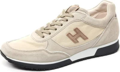Produktbild von B4906 Trainer Mann HOGAN H198 Sportschuh beige Schuh Mann