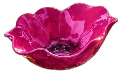 Zdjęcie produktu dla INF Ręcznie wykonany metalowy słupek ogrodowy z kwiatem — karmnik i kąpiel dla ptaków, złote żelazne zdobienie, 15cm x 15cm x 60cm