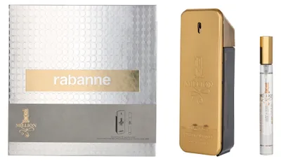 Obrázok produktu pre Rabanne 1 Million, Muži, 2 kusov, Eau de parfum, 100 ml, 10 ml, Sprej