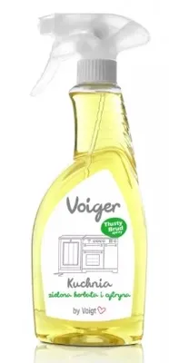 Image de Voiger, Spray dégraissant pour la cuisine, thé vert et citron, 500 ml