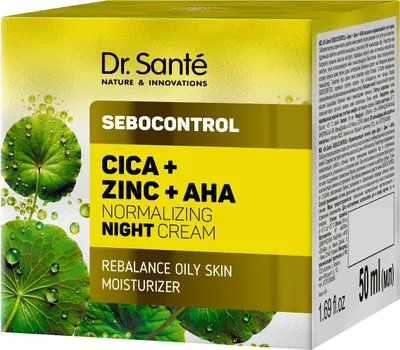 Produktbild von DR.SANTE Sebocontrol Nachtcreme mit Zink und AHA 50ml