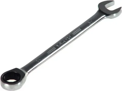 Produktbild von TOPTUL Ratschen-Ringgabelschlüssel AOAF1212 171mm Chrom-Vanadium-Stahl