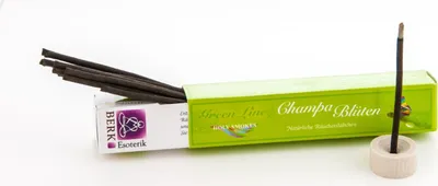 Produktbild von Berk Räucherstäbchen - Champa-Blüten - Green Line, 10 G
