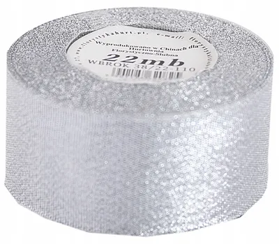 Produktbild von Pogotowie Florystyczne Glitzerband 38mm 22m Dekoband Glitzer