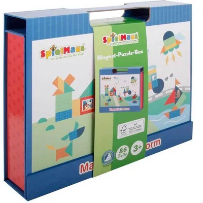 Produktbild von Magnet Puzzle-Box 86 Teile