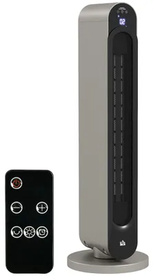 Produktbild von Elektrische Heizung, 3 Modi, 12-Stunden-Timer, LED-Anzeige, Schwenkfunktion