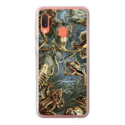 Produktbild von MuchoWow® Handyhülle Schutzhülle Hülle für Samsung Galaxy A20e Batrachia - Haeckel - Alte Meister Silikon Softcase Handy Hülle - Abdeckung