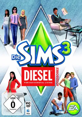 Produktbild von Die Sims 3 - Diesel Accessoires