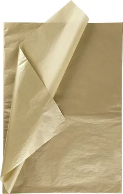 Produktbild von Creativ Company Seidenpapier, Blatt 50x70 cm, 17 gr, Gold, 25 Blatt 1 Box