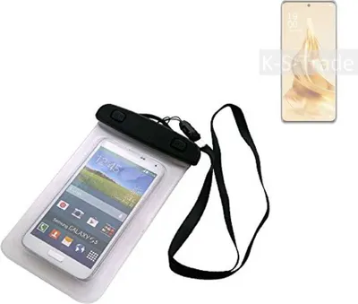 Produktbild von K-S-Trade Schutz Hülle Handy Hülle Kompatibel mit Oppo Reno9 Pro Beach Bag wasserdicht 16cm x 10cm Schutzhülle Staub Sand Flachwasser Beachbag Case