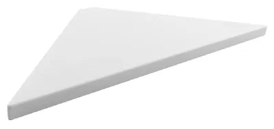 Image de Sapho Abeline - Tablette d'angle, blanc mat AE200-0101