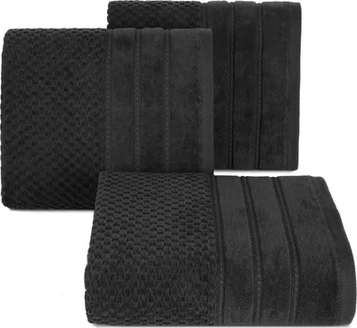 Zdjęcie produktu dla Eurofirany 460195, 50 x 90 cm, Bawełna, Czarny, 1 szt.