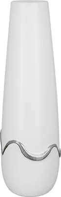 Zdjęcie produktu dla Gilde Bodenvase, "Carino", Keramik, weiß, VE 1, L. 14 cm, B. 14 cm, H. 49 cm 32457 4063387324578