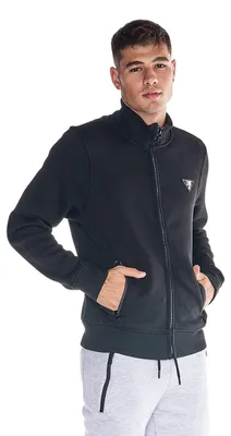Image de Sweat-shirt à col montant et fermeture éclair intégrale pour homme, collection Heavy Basic