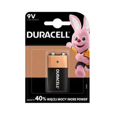 Obrázok produktu pre Duracell 6LR61 Alkalick batria 9V na jedno pouitie