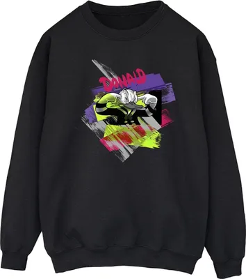 Produktbild von Disney - "Ear Plug" Sweatshirt für Herren BI39732 (S) (Schwarz)