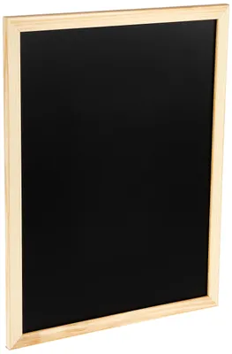 Image de Omgoods - Tableau noir 30 x 40 cm avec cadre en bois