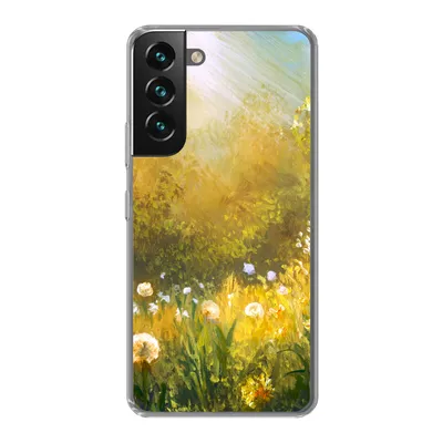 Produktbild von MuchoWow® Handyhülle Schutzhülle Hülle für Samsung Galaxy S22 Plus Blumen - Sommer - Aquarell Silikon Softcase Handy Hülle - Schutzabdeckung