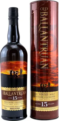 Produktbild von Old Ballantruan The "Peated Malt" - 15 Jahre - Single Malt Scotch Whisky