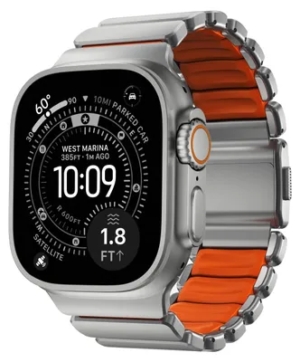 Produktbild von Nomad Stratos Band, Band, Smartwatch, Natürlich/Natur, Apple, Ultra 1-11 and SE, Titan