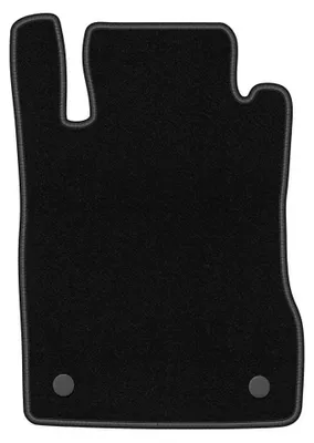 Produktbild von Fahrermatte Velours für Mercedes W211 4Matic 2003-2009 (Limousine/Kombi) – 1-tlg, Schwarz, passgenau – Wielganizator BASIC