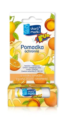 Image de Skarb Matki Fun Rouge à lèvres protecteur pour enfants, 6.5g