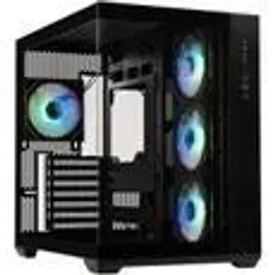 Produktbild von Gehäuse ohne Netzteil – BITFENIX AL118 – Cube – ATX-Formfaktor – Schwarz