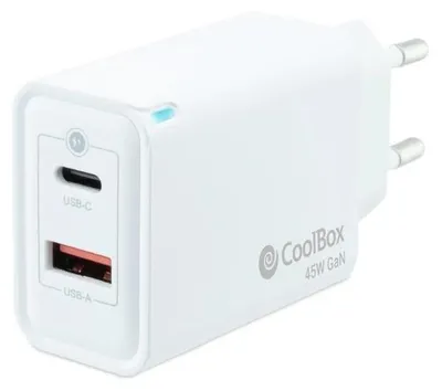Immagine prodotto di Caricatore da parete CoolBox LBP246DW Bianco 45 W