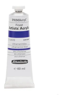 Produktbild von Schmincke PRIMAcryl Professional Acrylfarbe 60 ml - 433 Ultramarinblau