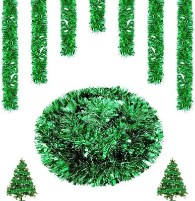 Produktbild von Weihnachtsdeko hängende Dekoration 10m grün