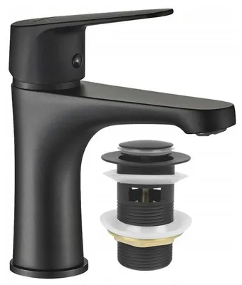 Immagine prodotto di Rubinetto per lavabo con tappo a scatto L527.5SM
