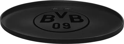 Produktbild von BVB Napfunterlage BVB 09  Ø 39,5 cm schwarz BELLOMANIA