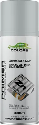 Produktbild von COLORS Zinkspray Sprühlack grau - 400ml Spraydose