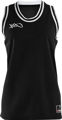Produktbild von K1X Ladies Double X | Damen Basketball Jersey / Trikot, Farbe:Schwarz, Kleidergröße:L