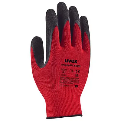 Obrázok produktu pre uvex bezpečnostné rukavice unigrip PL6628 červené veľkosť 9