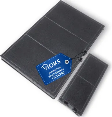 Produktbild von Kohlefilter Set passend wie Gaggenau AA250113 11018700 für Dunstabzugshaube