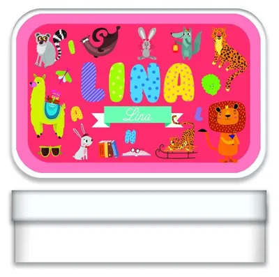 Voucherbox Lina, metallic, personalisiert, 2,7 x 9,7 x 6,2 cm